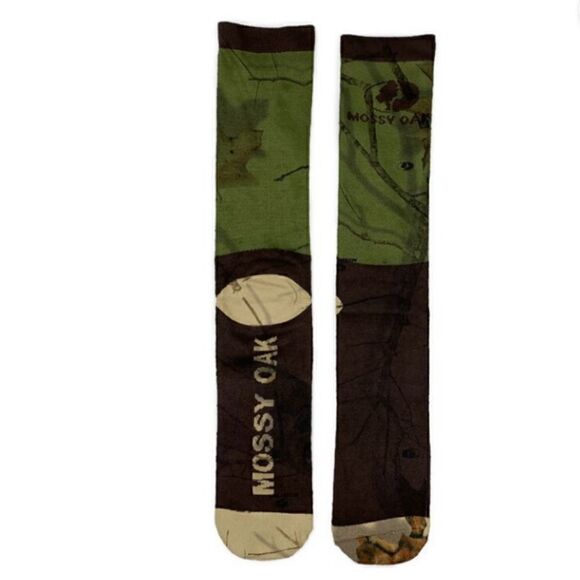 Mossy Oak Crew Camo Men's Socks - Picture 1 of 7